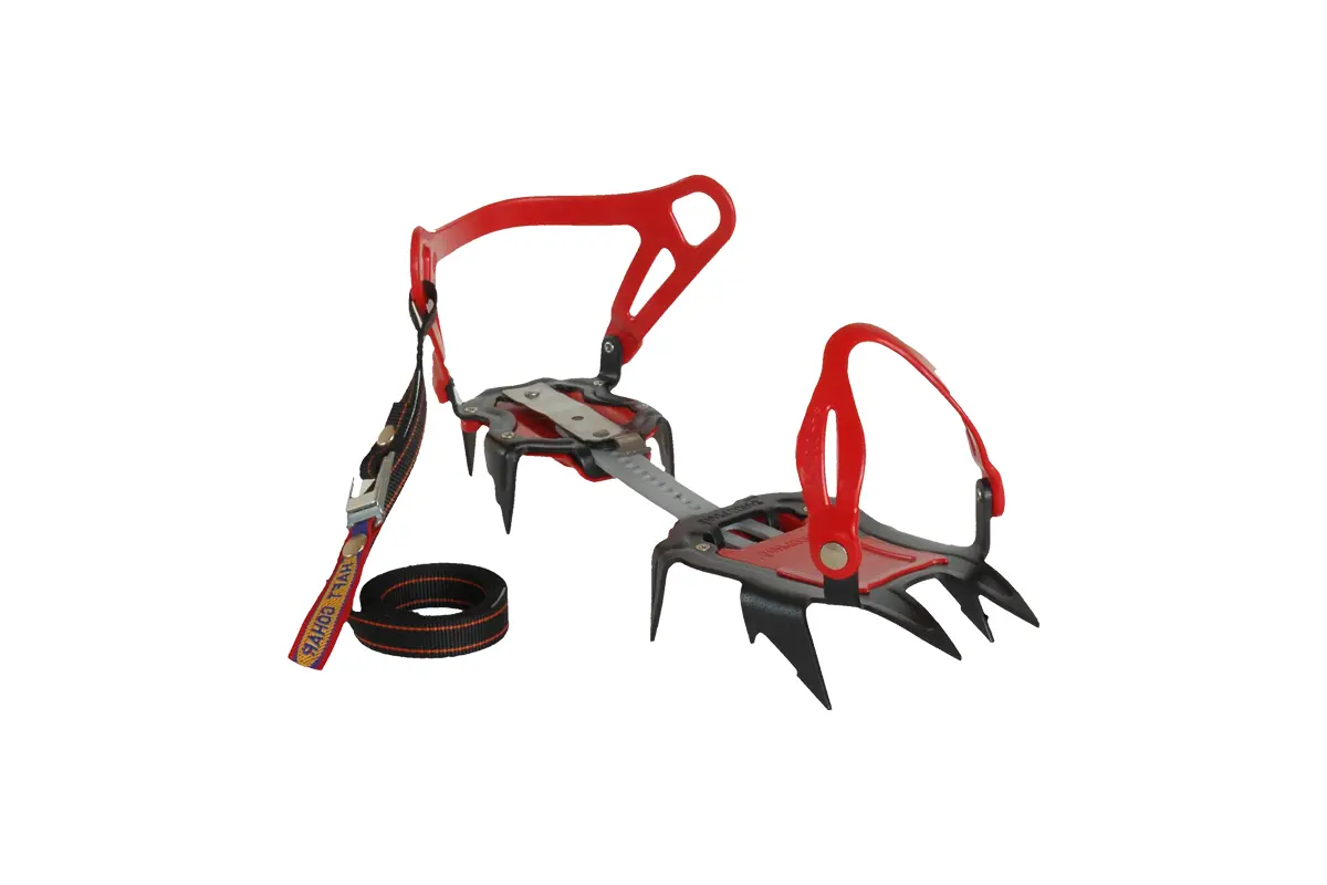 Yakhkar 10-Point Strap-On Crampons